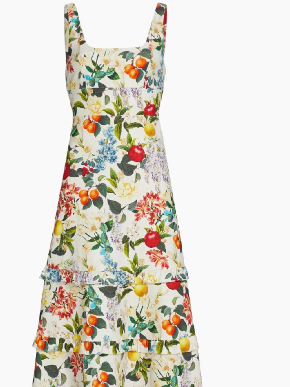 NWT Sachin & Babi Caterina Printed Tiered Midi-Dress